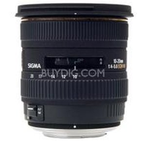 Sigma Super Wide Angle Zoom 10-20mm f/4-5.6 EX DC HSM AF Lens