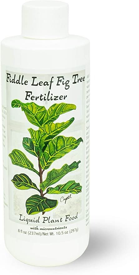 Fiddle Leaf Fig Tree Fertilizer | Ficus Plant Food | Improves Leaves and Branches | Potted Indoor Trees and House Plants Treatment by Aquatic Arts