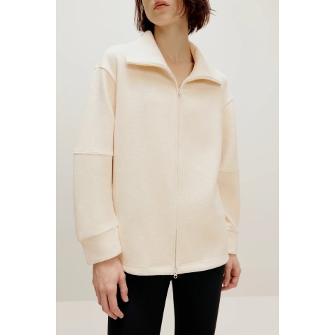 毛柔感休闲外套