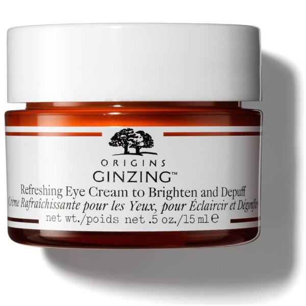 GinZing Refreshing Eye Cream to Brighten and Depuff 15ml