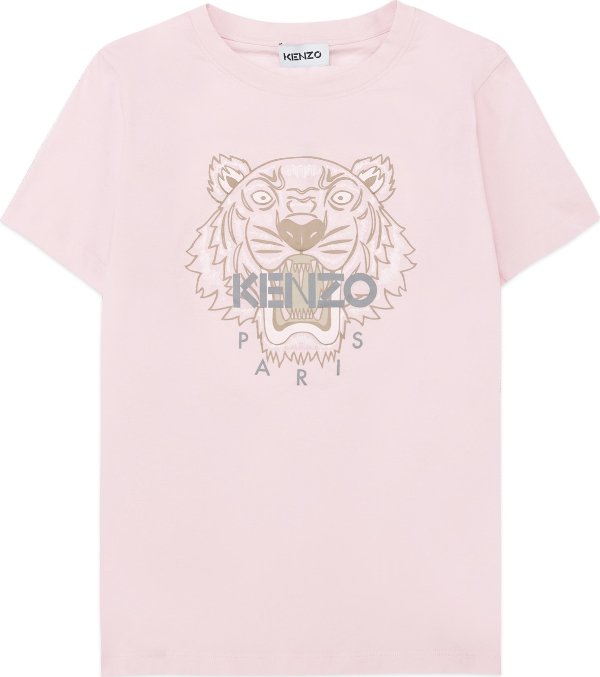 - Tiger T-Shirt - Faded Pink