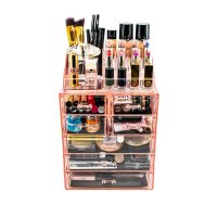 化妆收纳盒 - 粉色