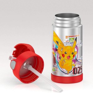 Thermos Funtainer 12 Ounce Bottle, Pokemon