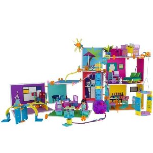 史低价！Amazon有STEM玩具Roominate Village女孩拼搭玩具组热卖-325片