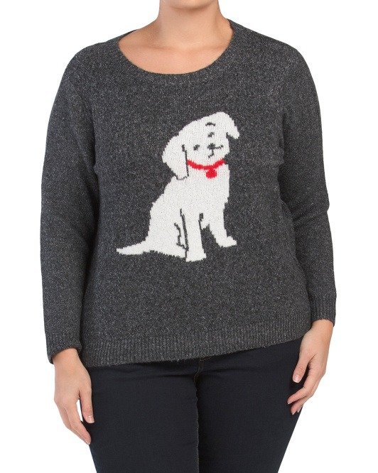Plus Dog Sweater