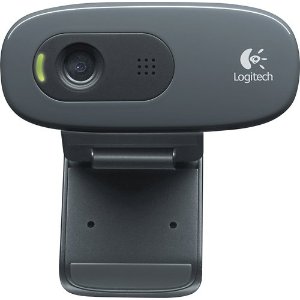 Logitech C270 720P 高清网络摄像头 网课必备