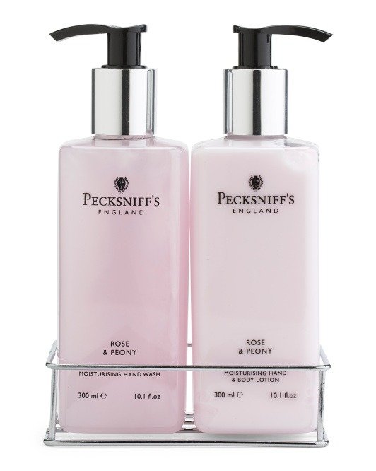 Rose Peony Liquid Soap And Lotion