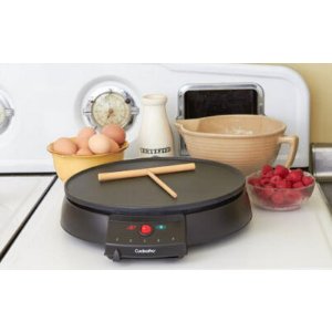 Crepe Maker and Non-Stick 12" Griddle by CucinaPro (1448)