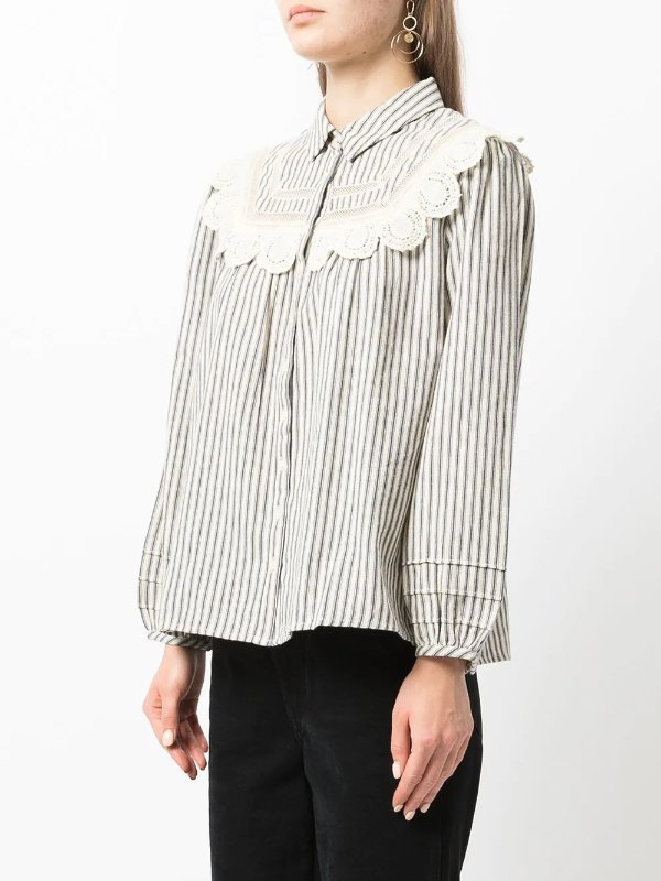 Anael striped blouse