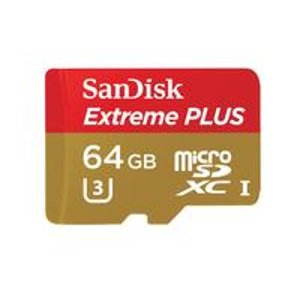 SanDisk 闪迪  Extreme Plus 64GB UHS-I/ U3 Micro SDXC 80MB/s 高速存储卡