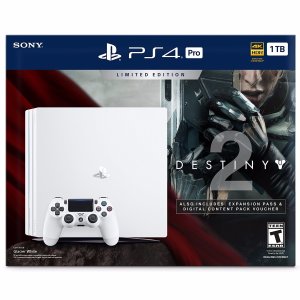 PlayStation 4 Pro 1TB Destiny 2 白色限定版同捆套装