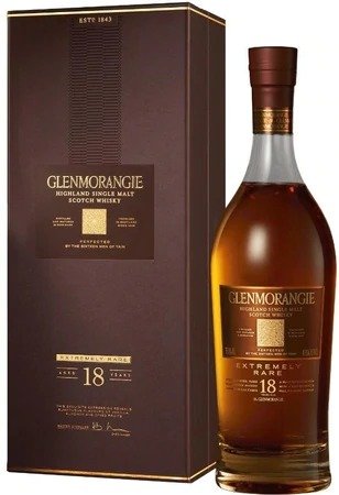 Glenmorangie 18 Year Extremely Rare 苏格兰单一麦芽威士忌