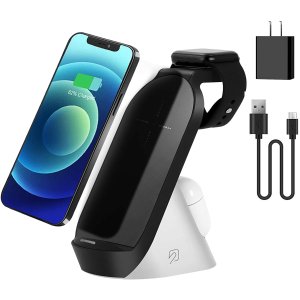 Coobetter 3 in 1 Wireless Charger with Adapter