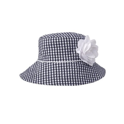 Janie and JackGingham Bucket Hat