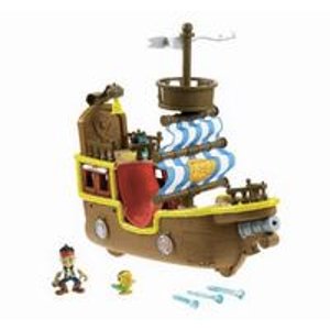 Fisher-Price Jake and The Never Land Pirates - Jake's Musical Pirate Ship Bucky