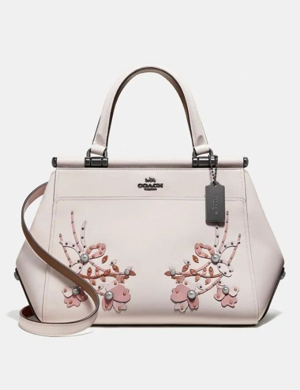 Grace Bag With Floral Embroidery