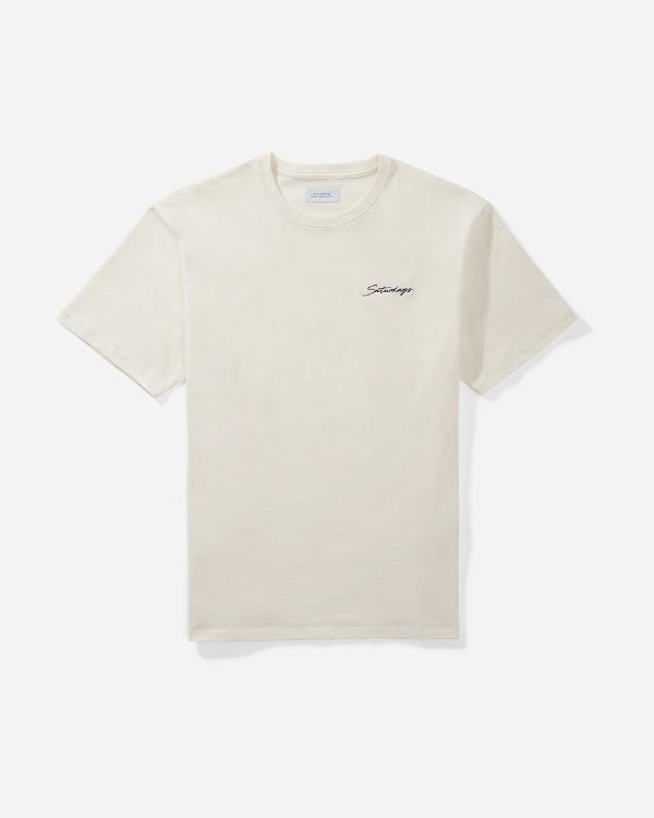 Saturdays Embroidered S/S Tee