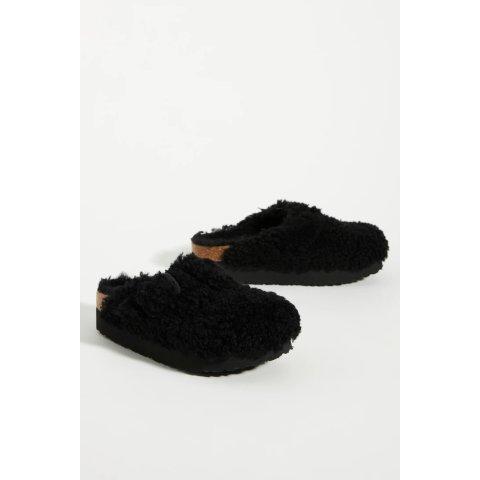 BirkenstockBoston 毛毛拖鞋