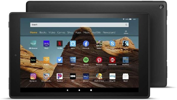 All-New Fire HD 10 Tablet (10.1" 1080p full HD display, 32 GB) – Black