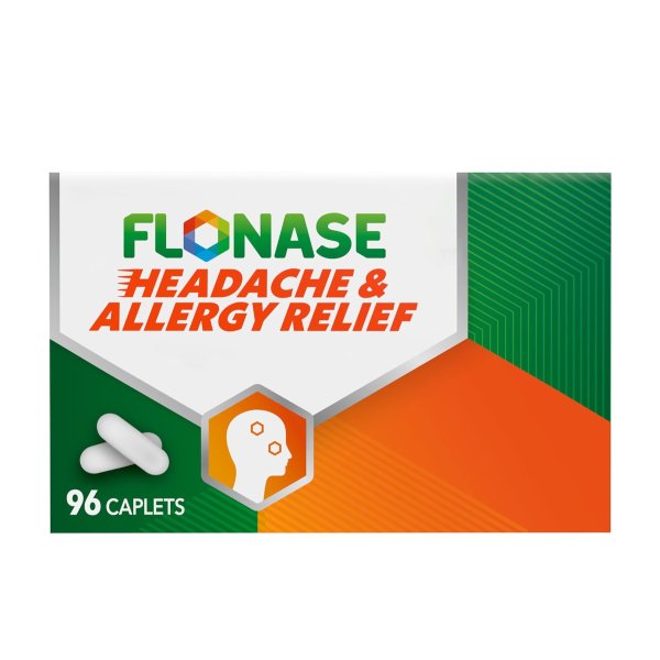 Headache and Allergy Relief Caplets with Acetaminophen 325 mg, Chlorpheniramine Maleate 4 mg and Phenylephrine HCl 10 mg Per 2 Caplet Dose - 96 Caplets