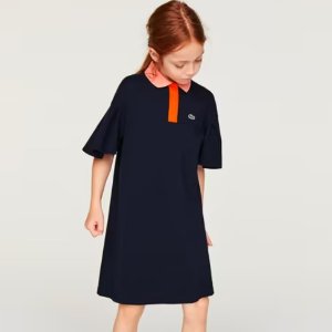 Lacoste 儿童服饰特卖 收卫衣、Polo衫 新款配色帆布鞋$38+