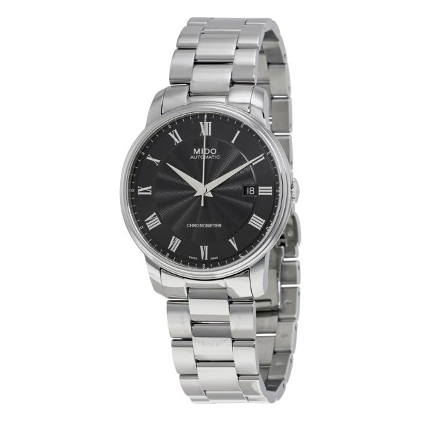 Baroncelli III Chronometer Automatic Black Dial Men's Watch M0104081105300