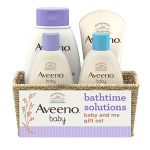 Aveeno Baby Bathtime Solutions Baby & Me Mother's Day Gift Set