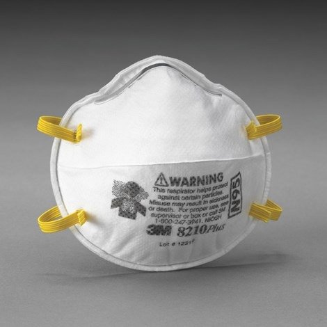 Fall Protection 8210Plus Particulate Respirator 20/Box - HD Supply White Cap