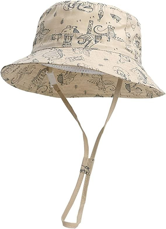 婴儿棉质渔夫帽, UPF 50+