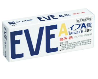 eve a 48 Tablets Headache Medicine Painkiller Pain Relief SSP fromJAPAN