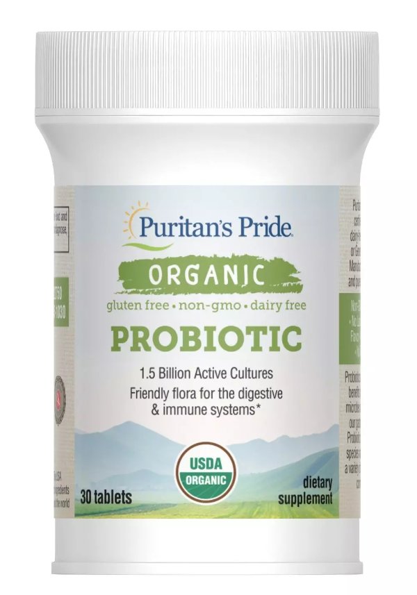 Puritan's Pride Organic: Organic Probiotic