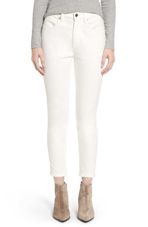 The High-Rise Skinny Crop Jeans