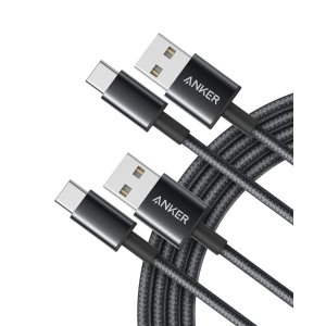 Anker USB C Cable Premium Nylon USB-C to USB-A Fast Charging Type C Cable