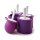 Round Pop Molds, Four Easy-release Silicone Popsicle Molds With Sticks and Drip-guards, BPA-free