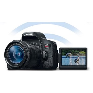 Canon EOS Rebel T6i DSLR Camera with EF-S 18-55mm f/3.5-5.6 IS STM Lens Bundle