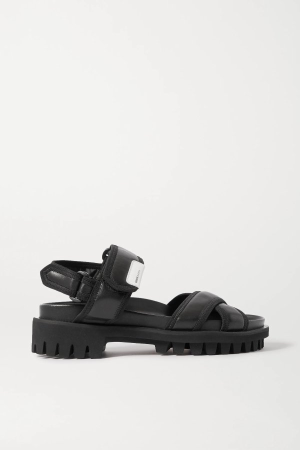 Hiking leather sandals
