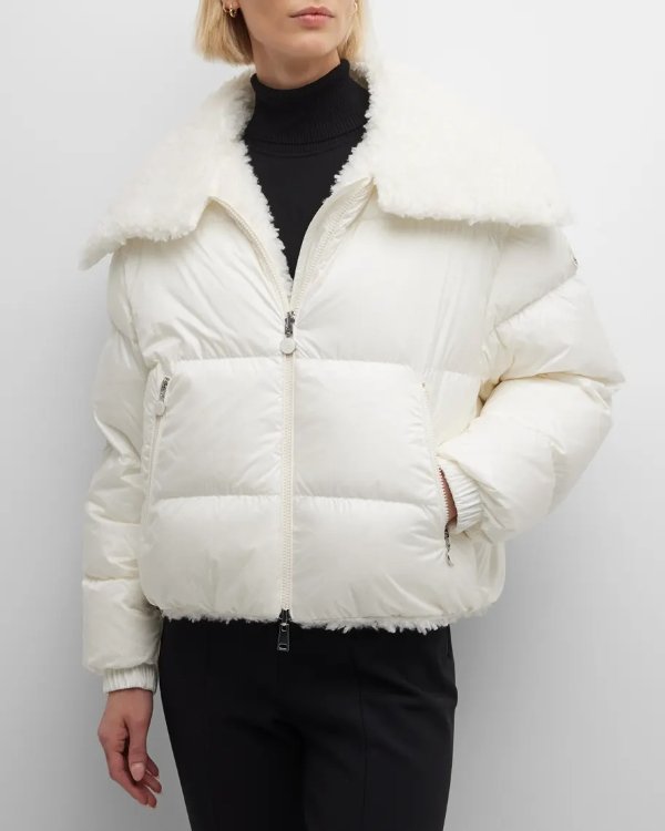 Murray Puffer Jacket with Teddy Lining
