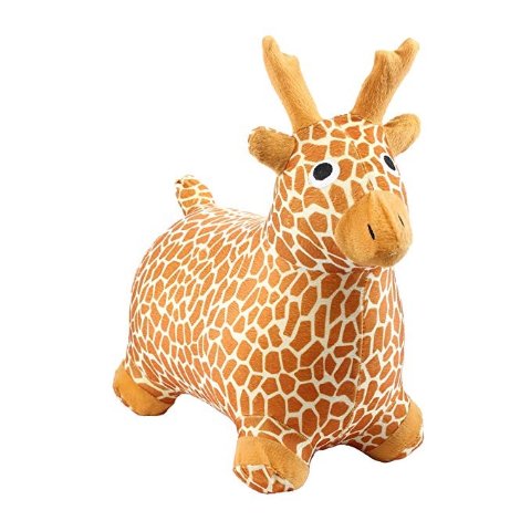 CI3339 Chromo Inc - Dog Inflatable Ride-On Toy - New White//Black