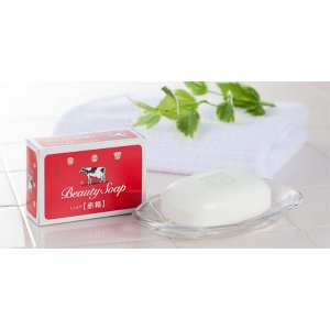 COW BRAND Soap Red Box 100g 3pieces