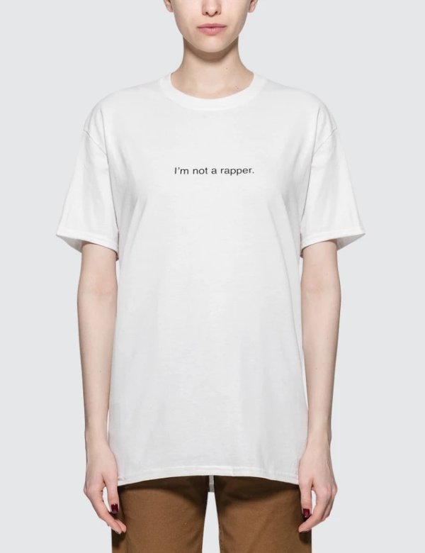 - I'am Not A Rapper. Short-sleeve T-shirt | HBX