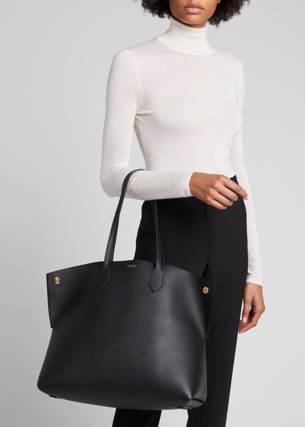 Society Leather Tote Bag