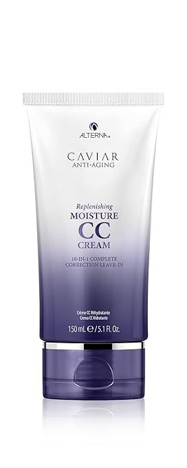 Caviar Anti-Aging Replenishing Moisture CC Cream | Leave-In Hair Treatment & Styling Cream | 10-in-1 Complete Correction | Sulfate Free