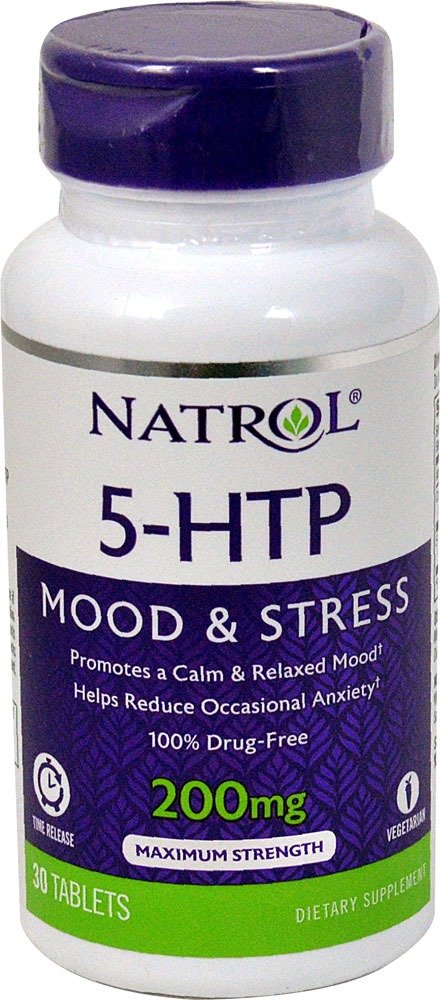 5-HTP Time Release -- 200 mg - 30 Tablets