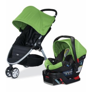 Britax B-Agile 35 推车+安全座椅套装，绿色款和黑色款