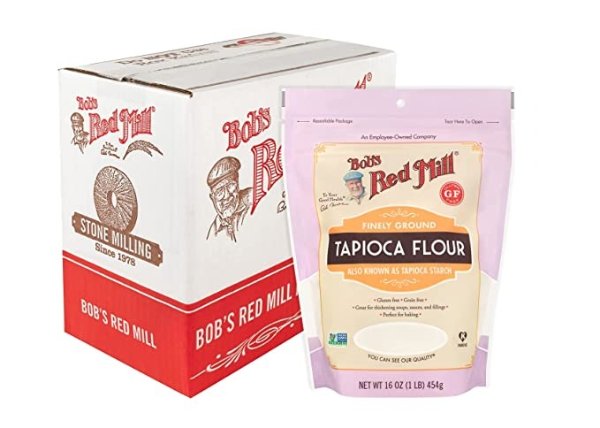 Finely Ground Tapioca Flour, 16-ounce (Pack of 4)