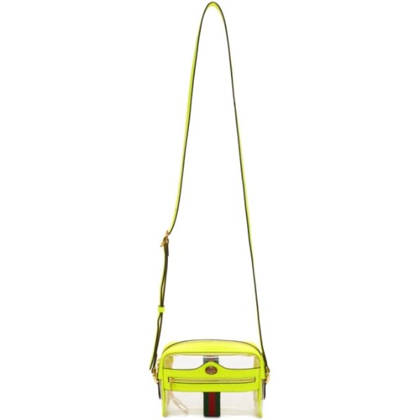 Transparent & Yellow Ghost Ophidia Bag