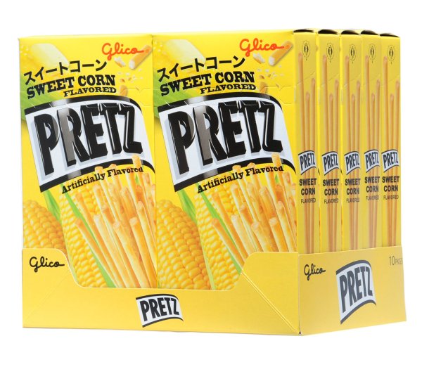 Pretz Biscuit Stick, Sweet Corn Flavored, 1.09 Ounce (Pack of 10)