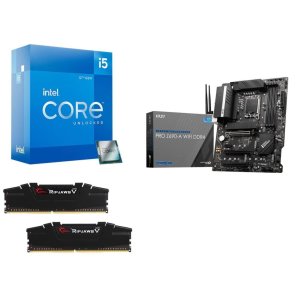 MSI PRO Z690-A + Intel Core i5-12600K + 32GB G.SKILL 套装