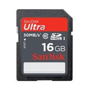 SanDisk 16GB UHS-I Class 10 SDHC Card