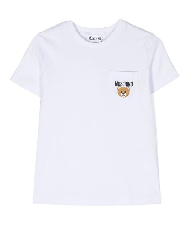 Teddy Bear embroidery T-shirt